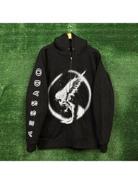 DJ Illenium Odyssey Album Zip-Up Hoodie Size Large